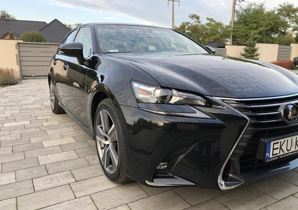 Lexus GS cena 120000 przebieg: 135000, rok produkcji 2017 z Mława małe 232